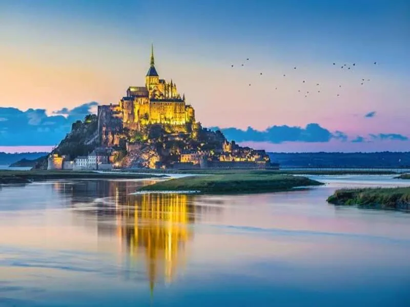 mont saint michel ở đâu