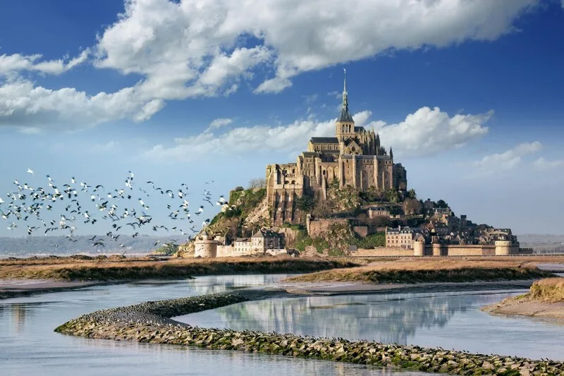 mont saint michel ở đâu