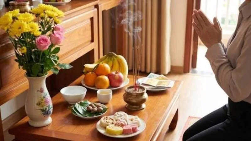 văn khấn gia tiên mùng 1